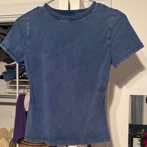 Faded Blue Short Sleeve Tee